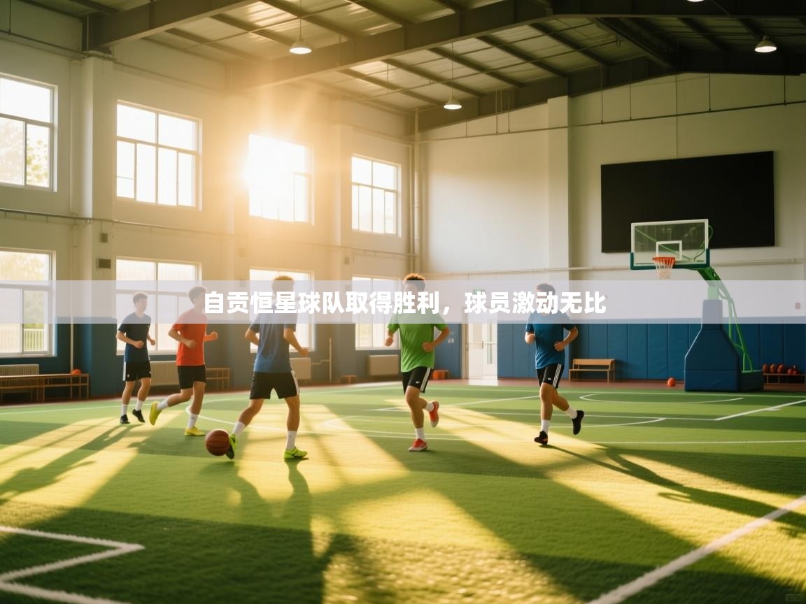 自贡恒星球队取得胜利，球员激动无比